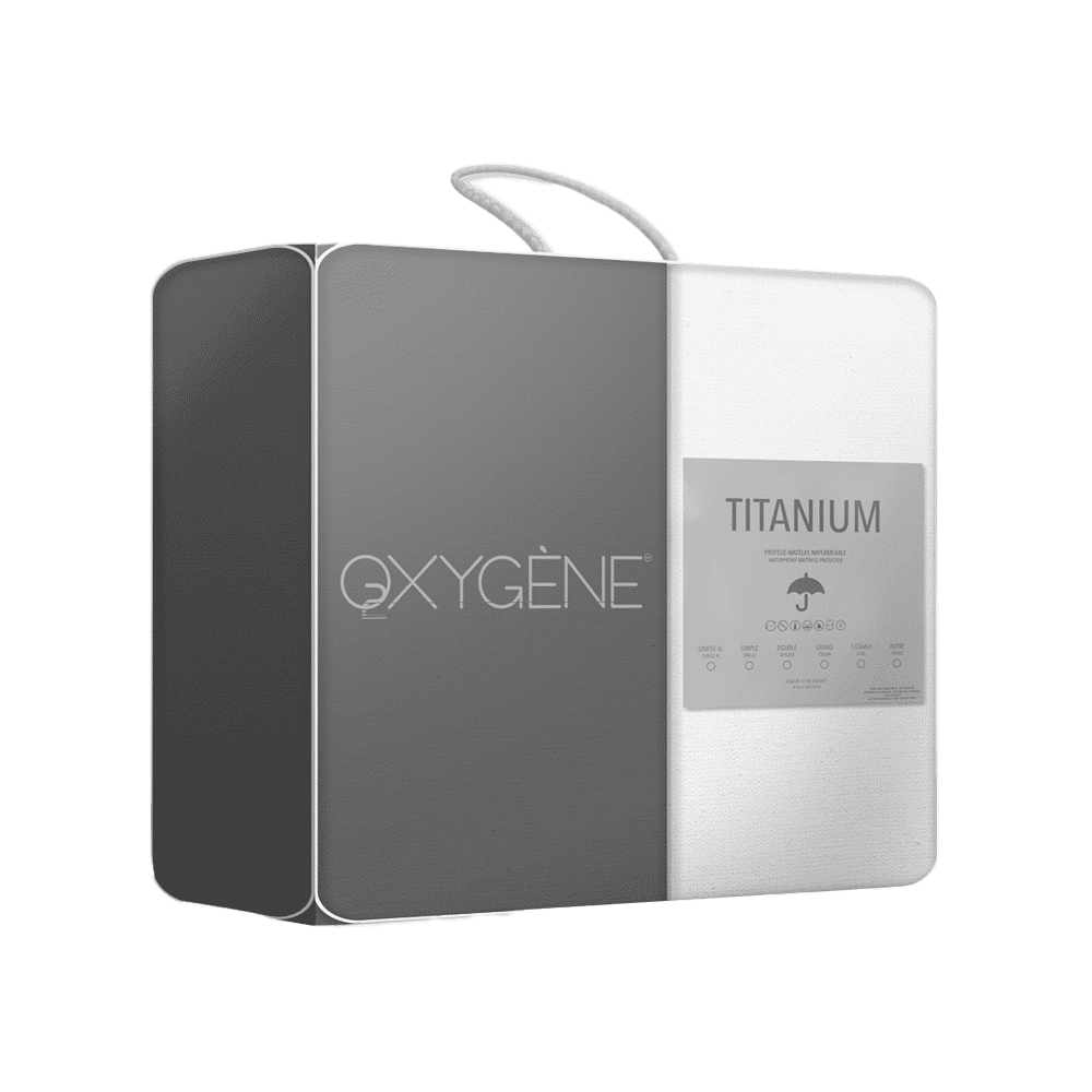 Protège-matelas Oxygène Titanium